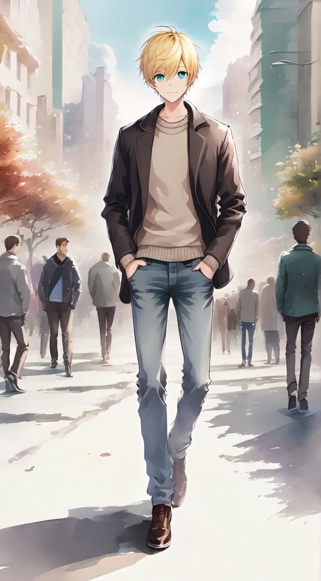 ai character: Sam background