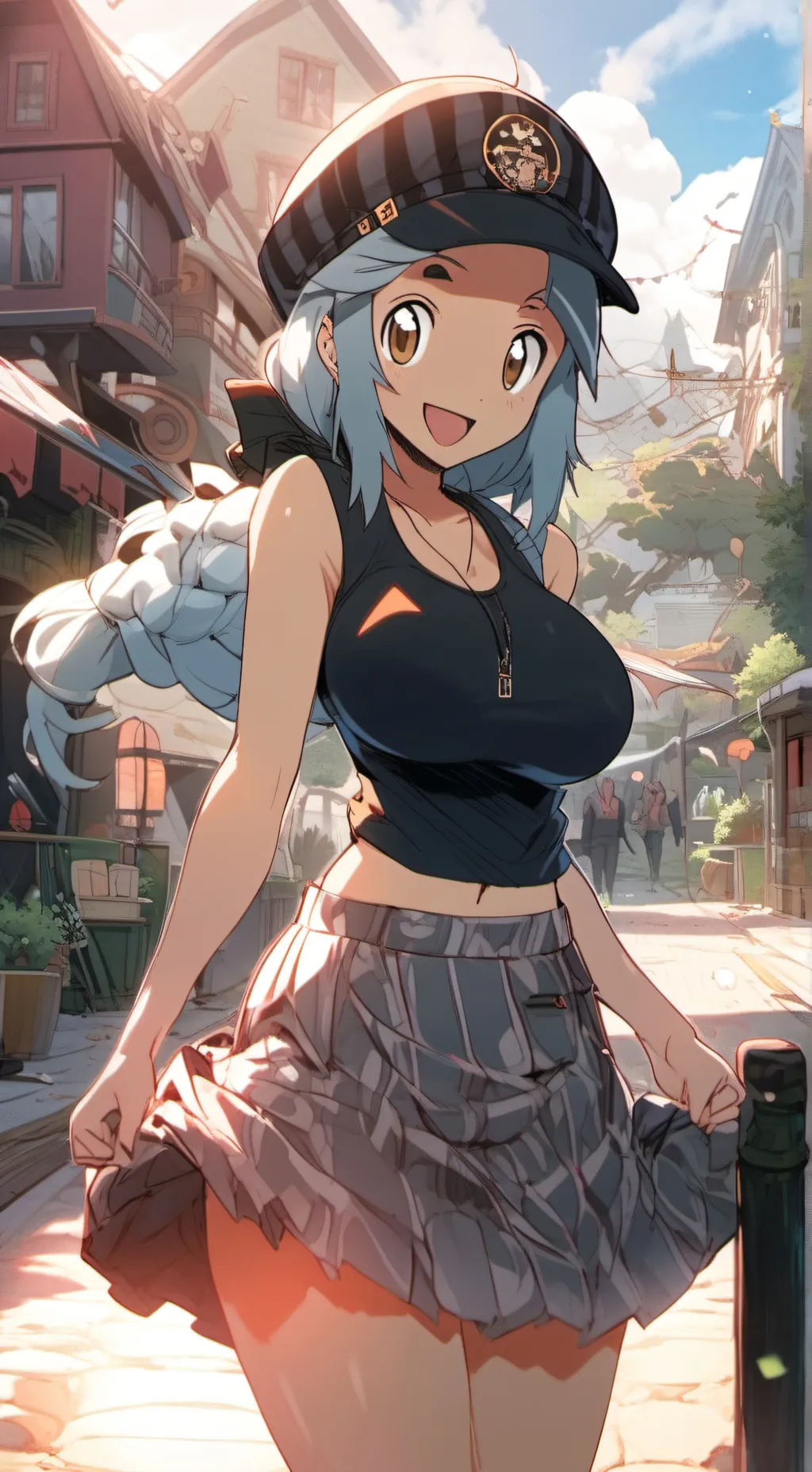 ai character: Grace background