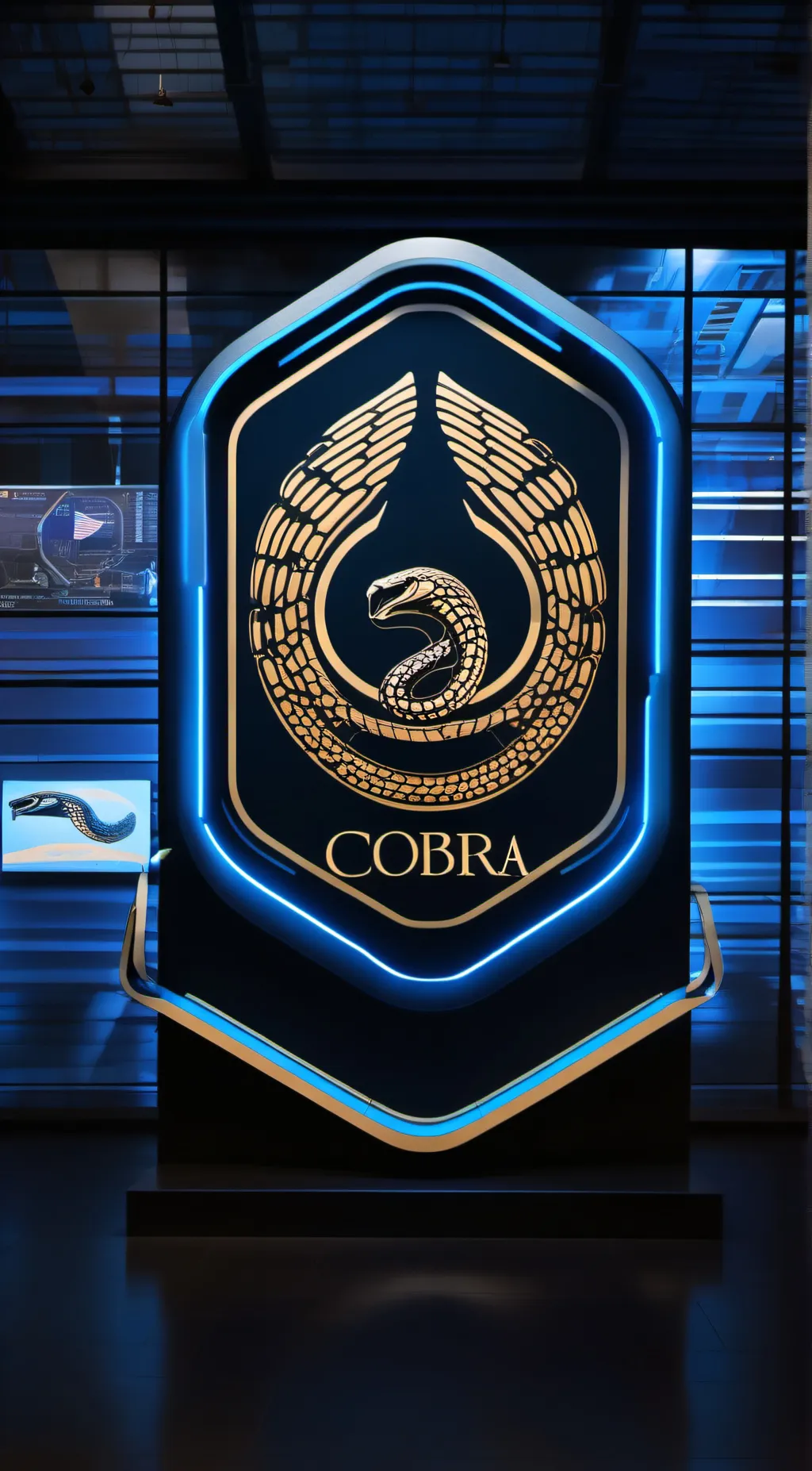 ai character: cobra unit com. background