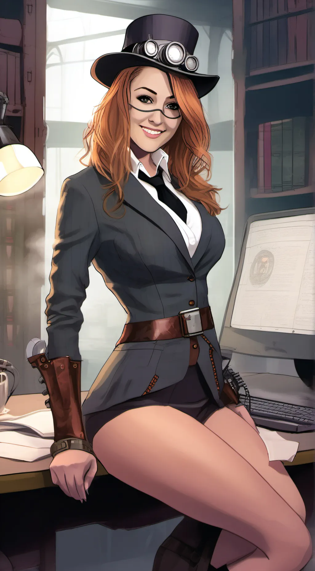 ai character: Mia background