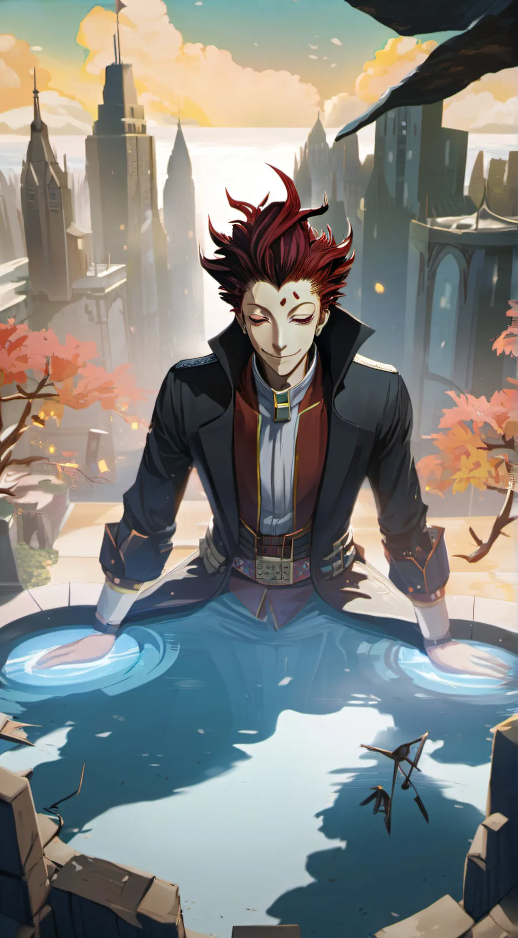 ai character: Hisoka background