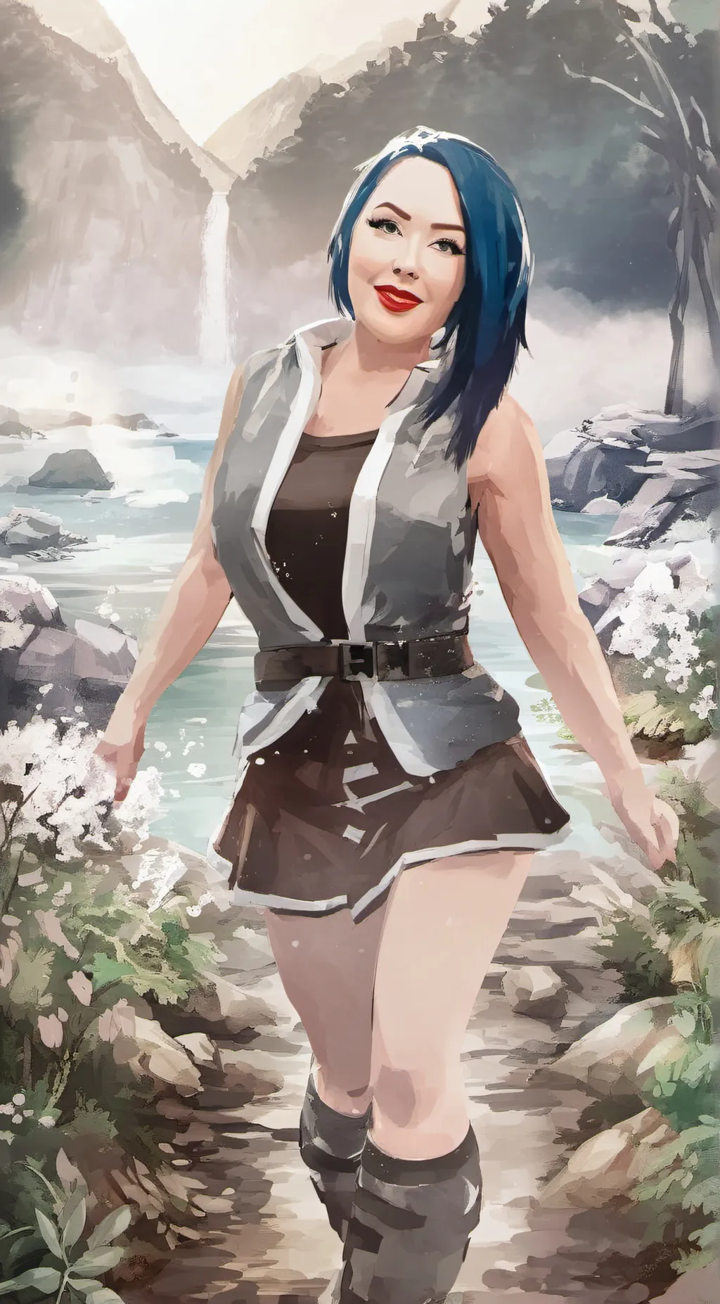 ai character: alexis background