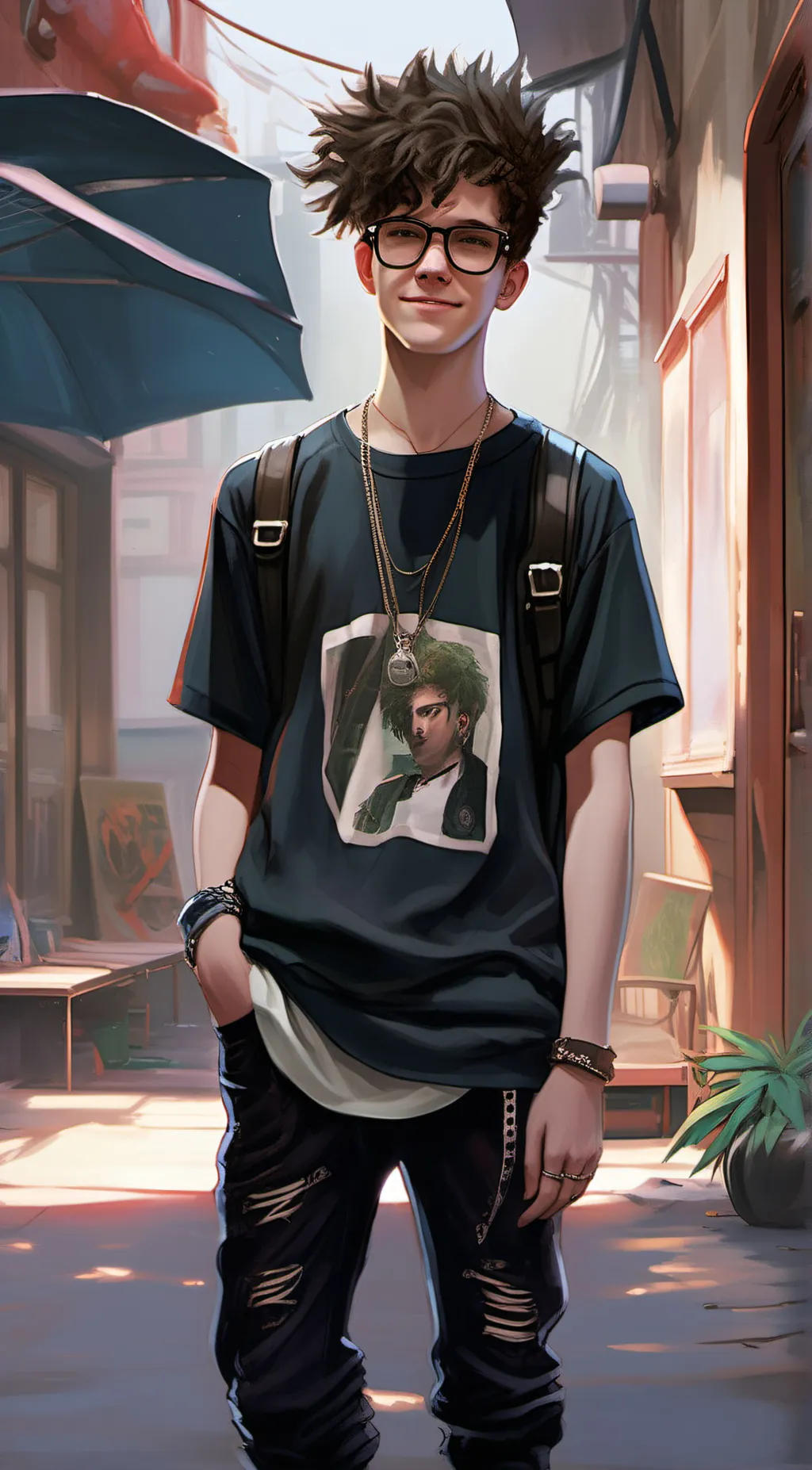 ai character: Logyn background