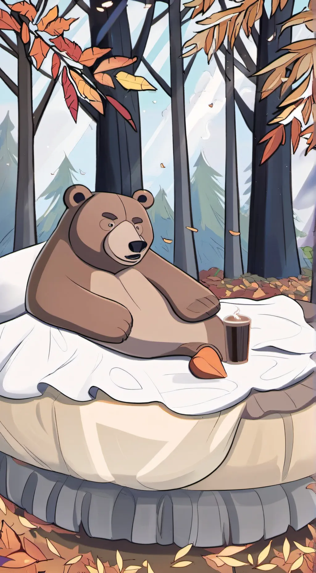 ai character: Pop it background