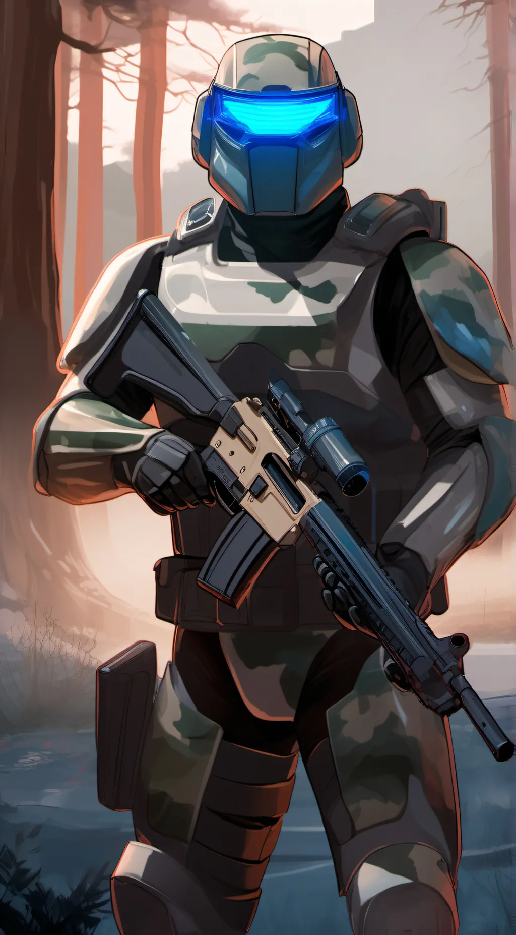 ai character: Daren hanbelton background