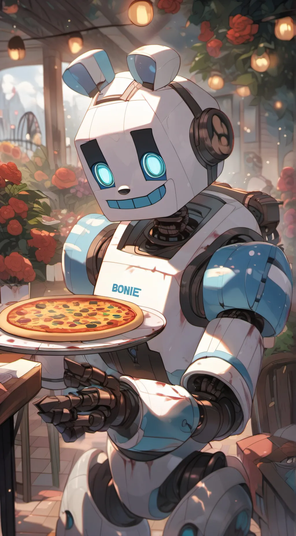 ai character: Bonnie background