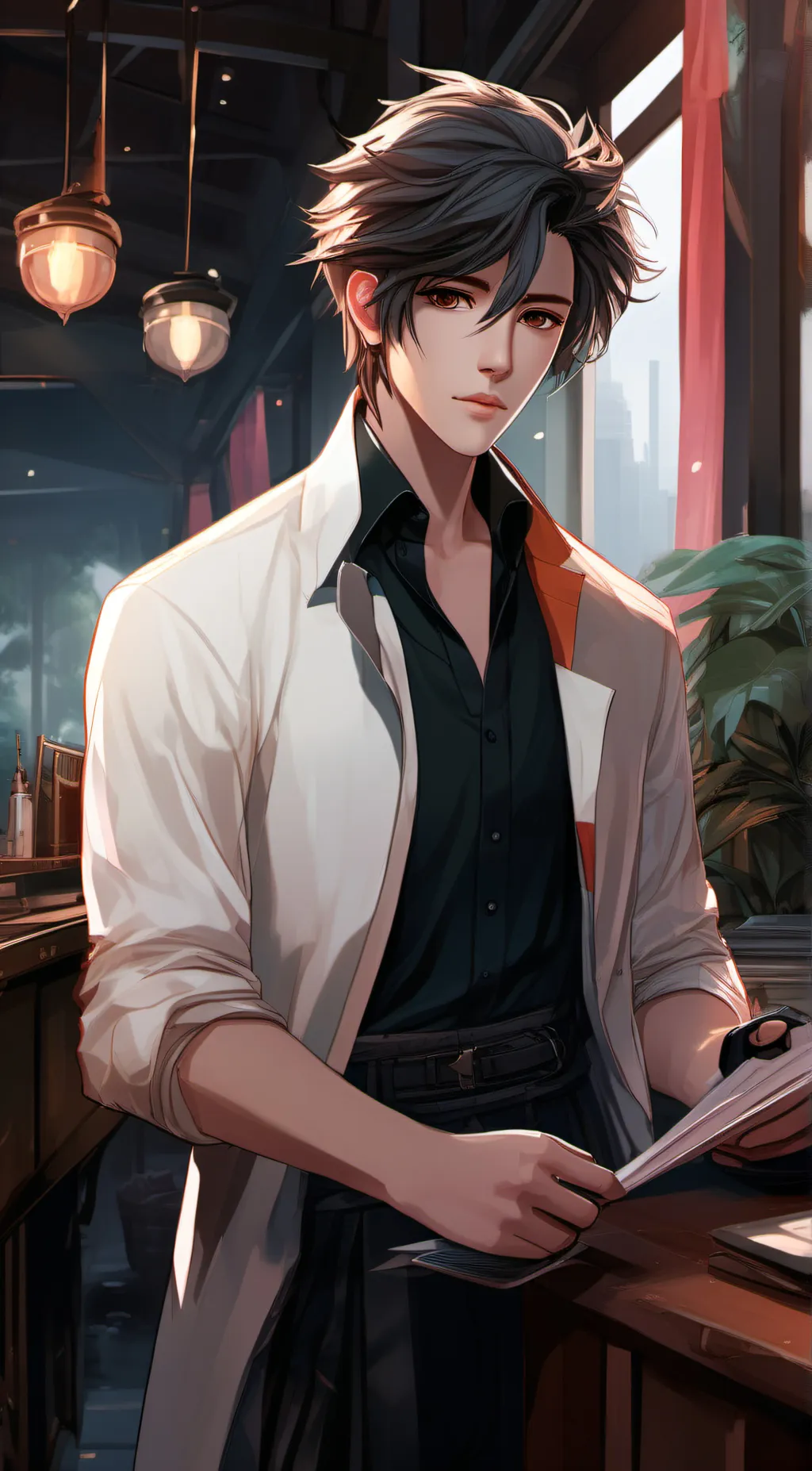 ai character: angel 🤣 background