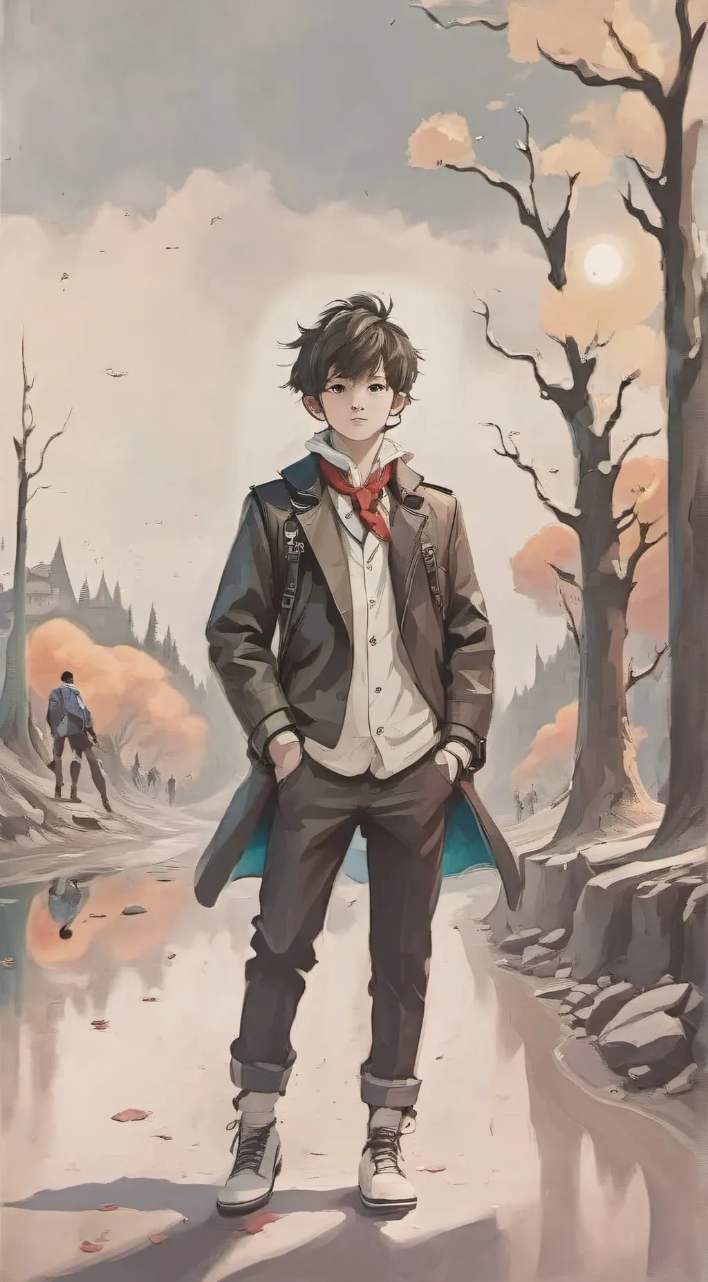 ai character: LT crazy background