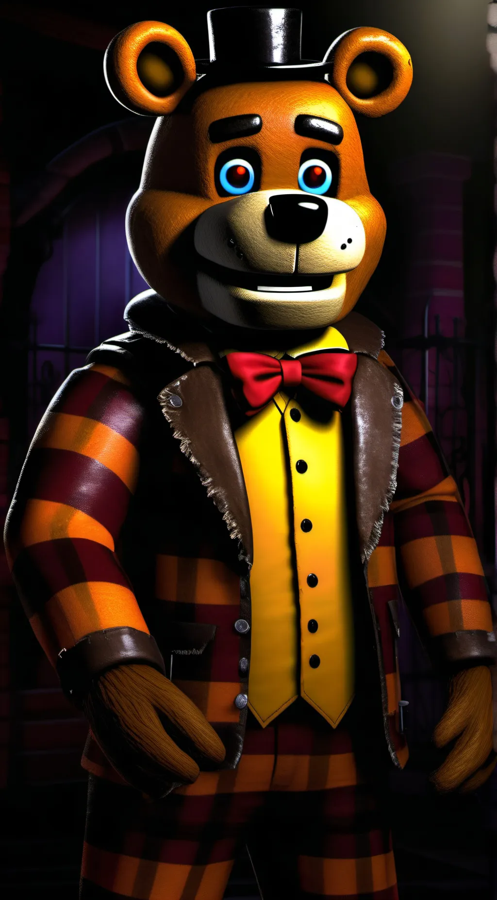 ai character: Freddy background