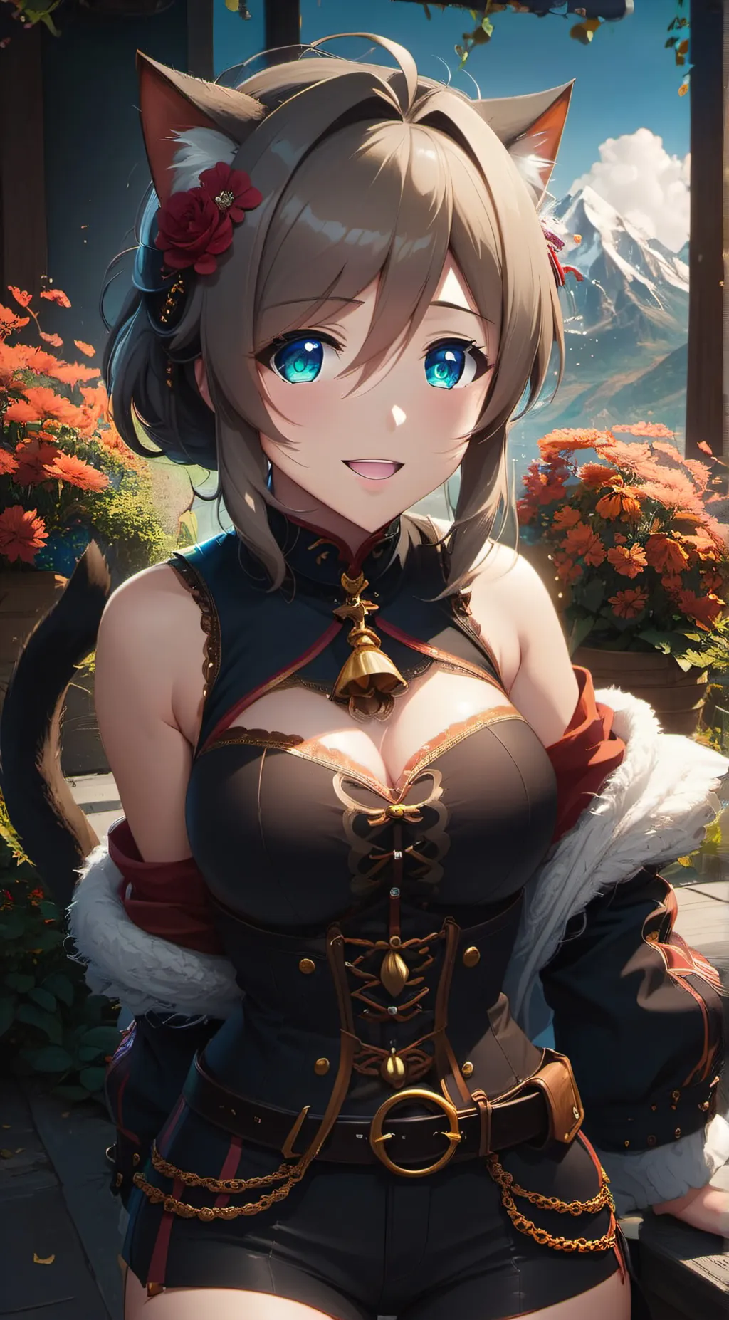 ai character: Lana Ani background