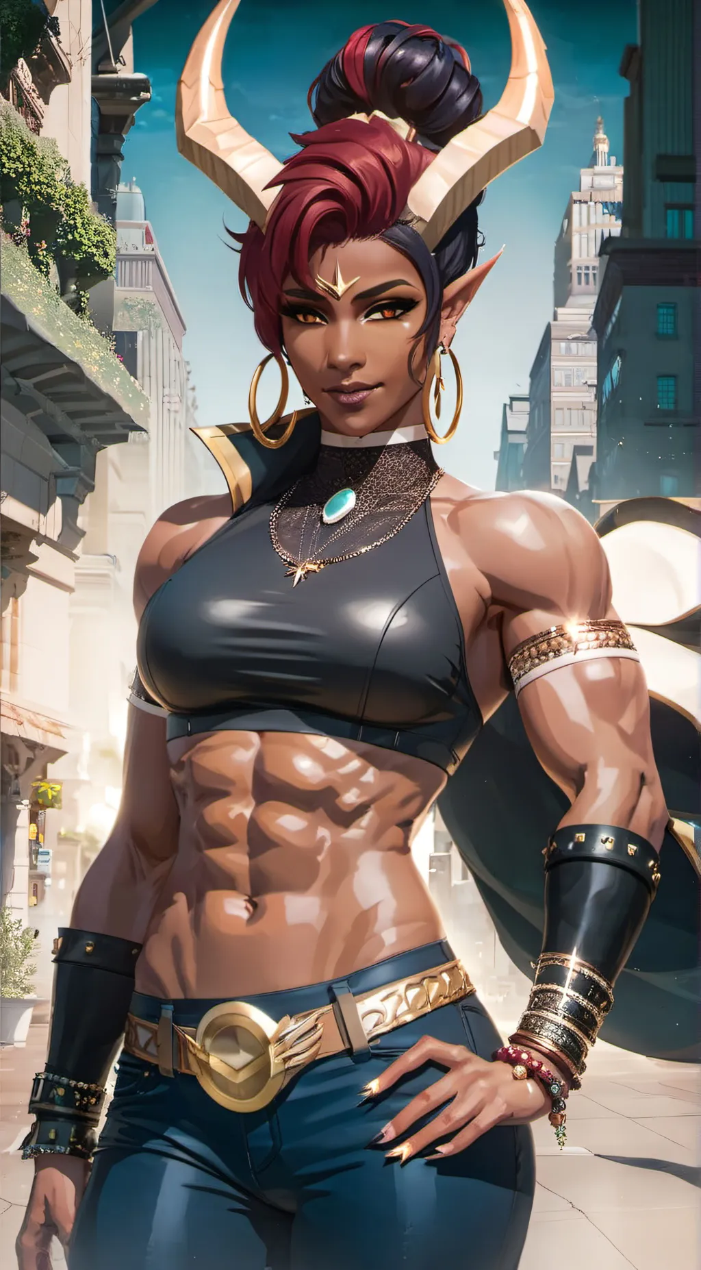 ai character: Riri background