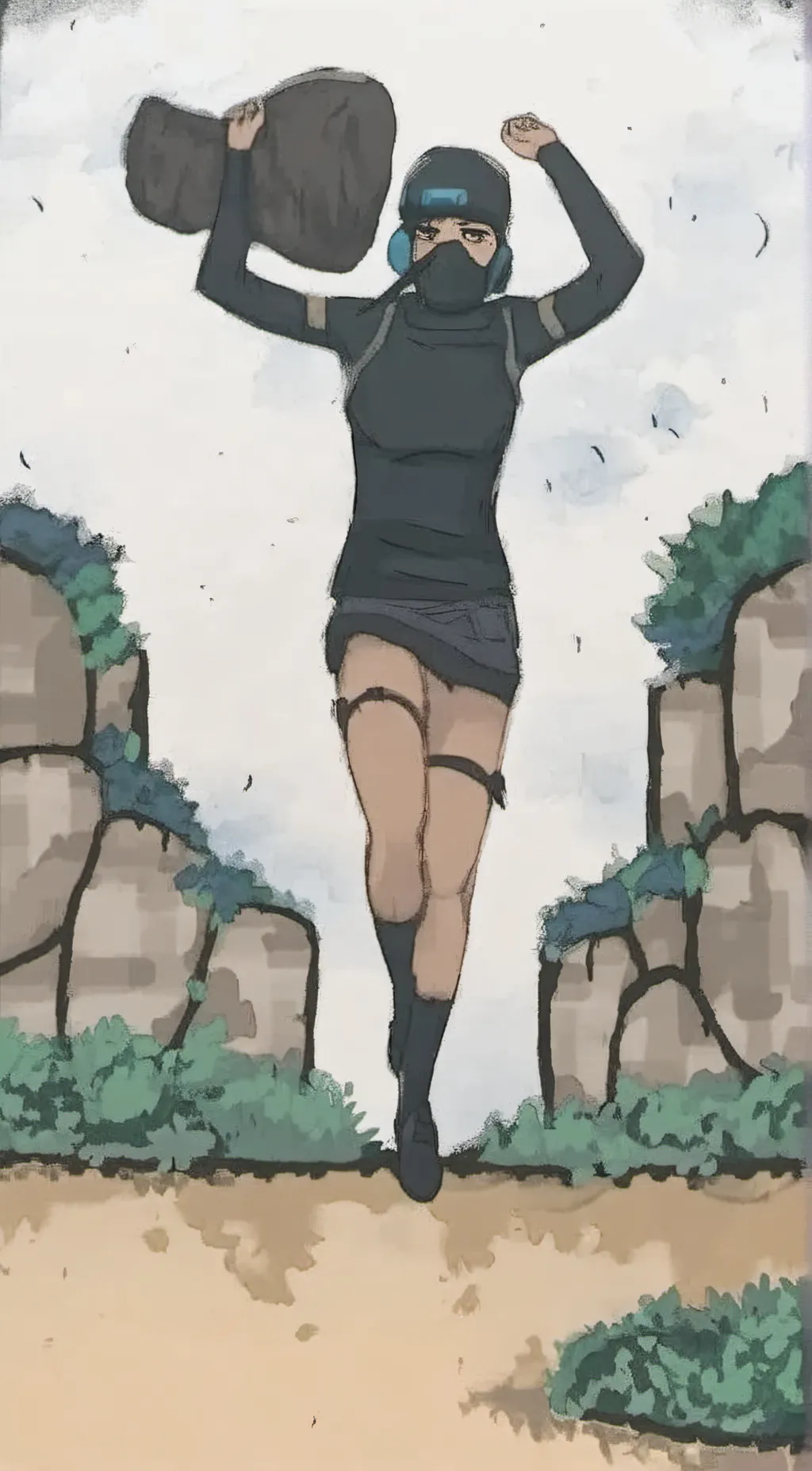 ai character: Kylie background