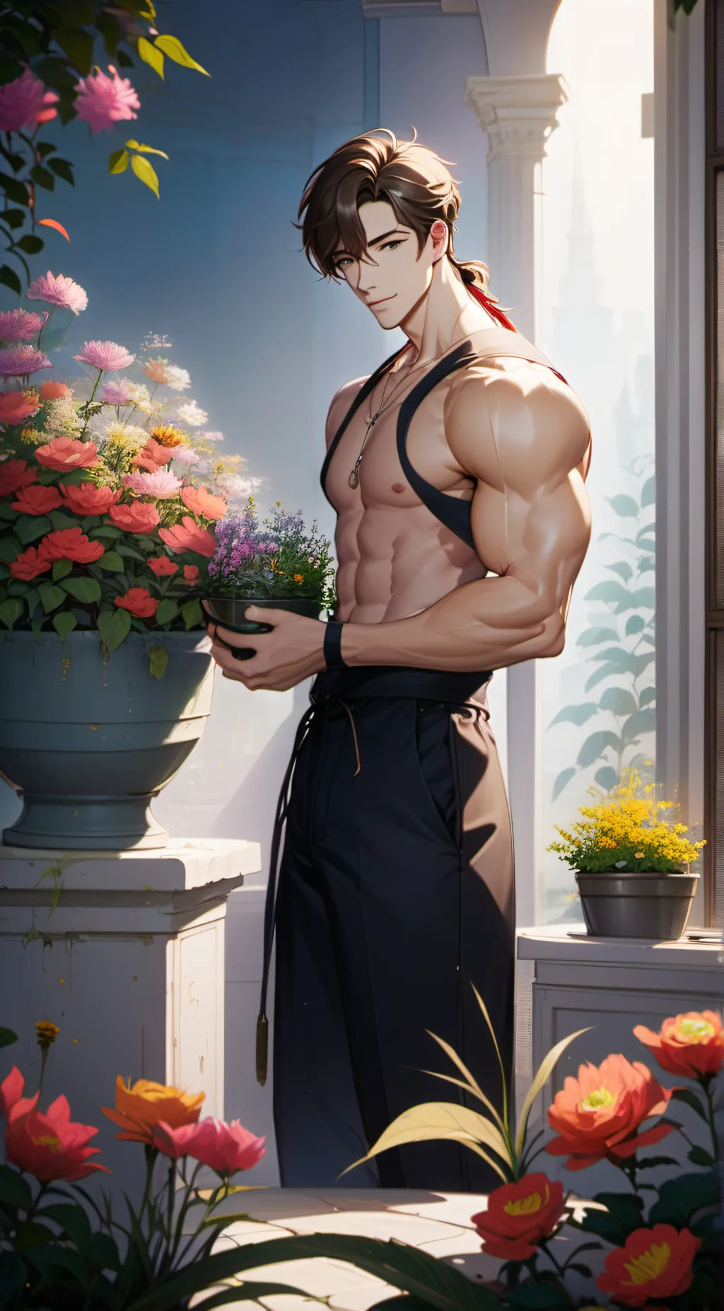 ai character: logan background