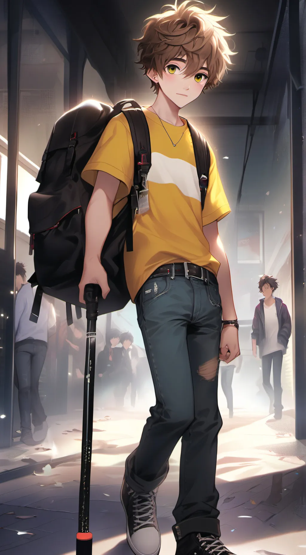 ai character: jimmy~ background