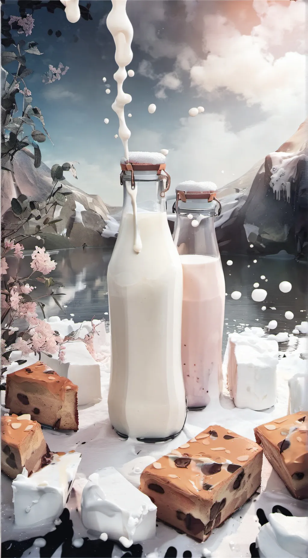 ai character: Milk background