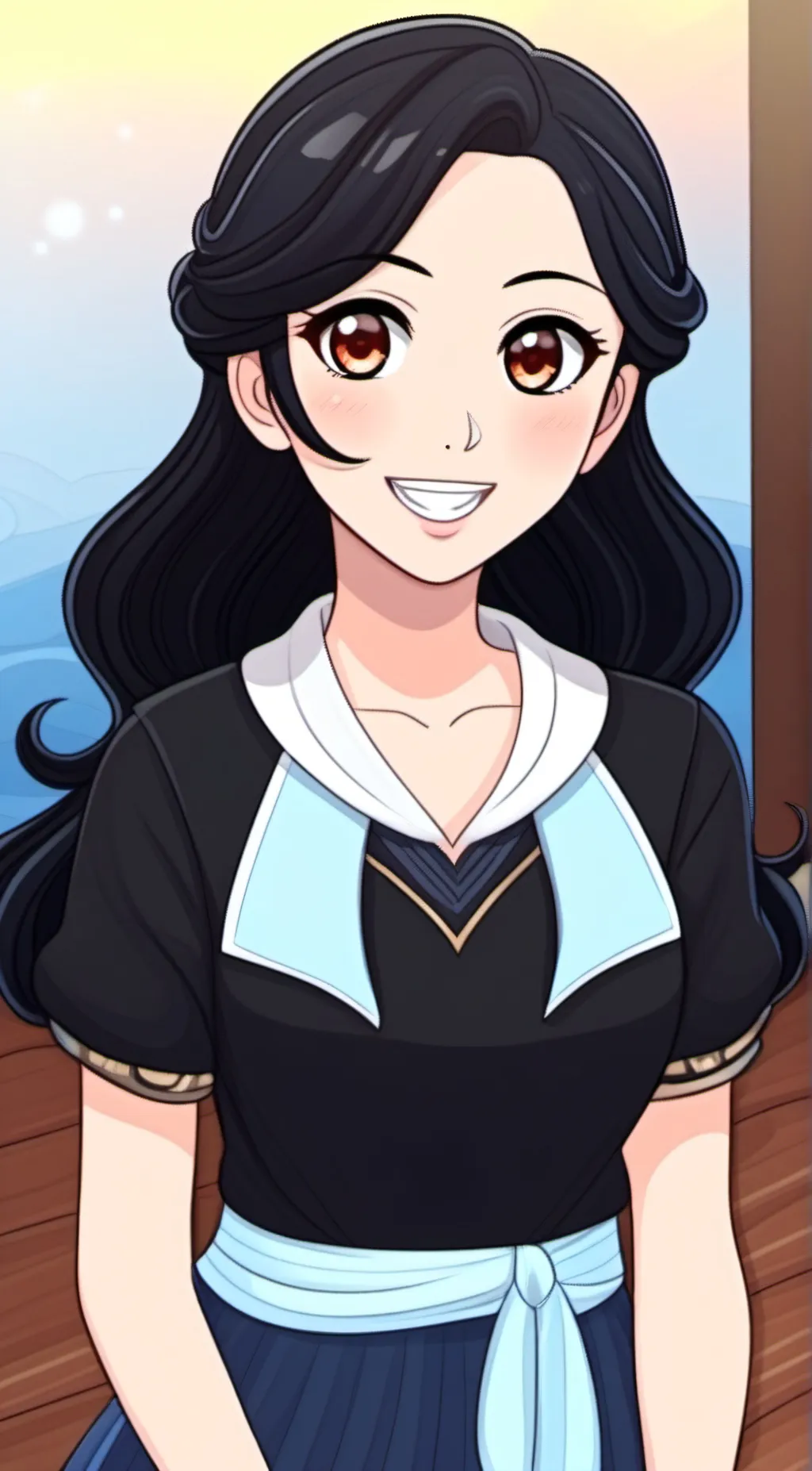 ai character: Clara background