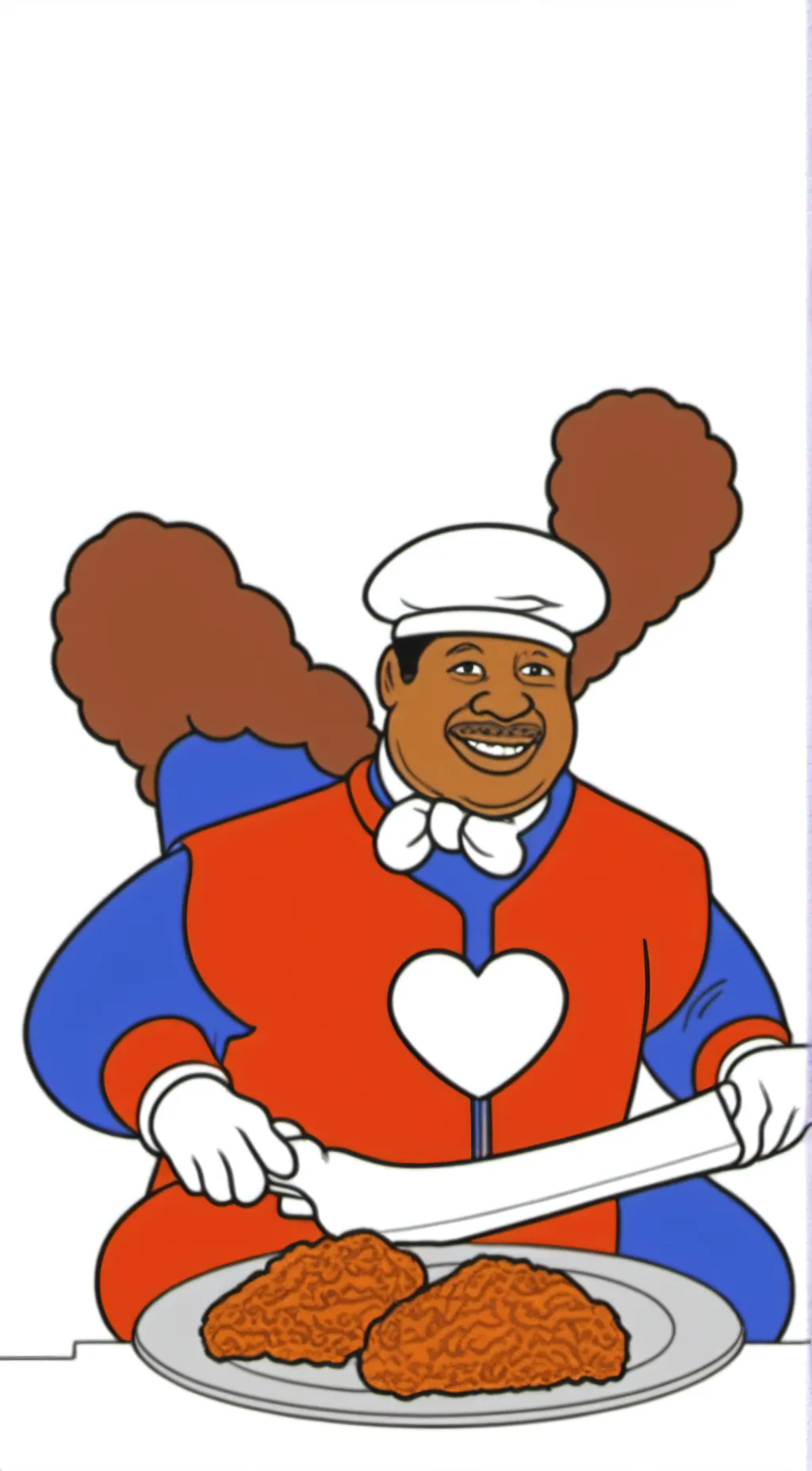 ai character: Fatty Mc, fat, fat background