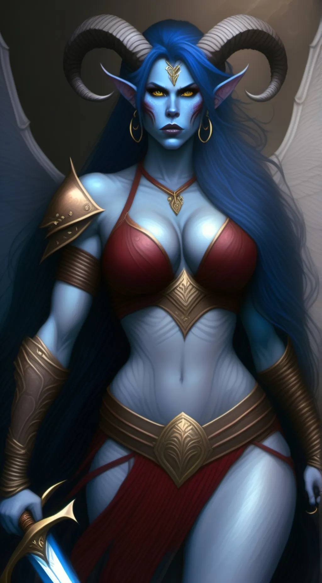 ai character: Erato Star background