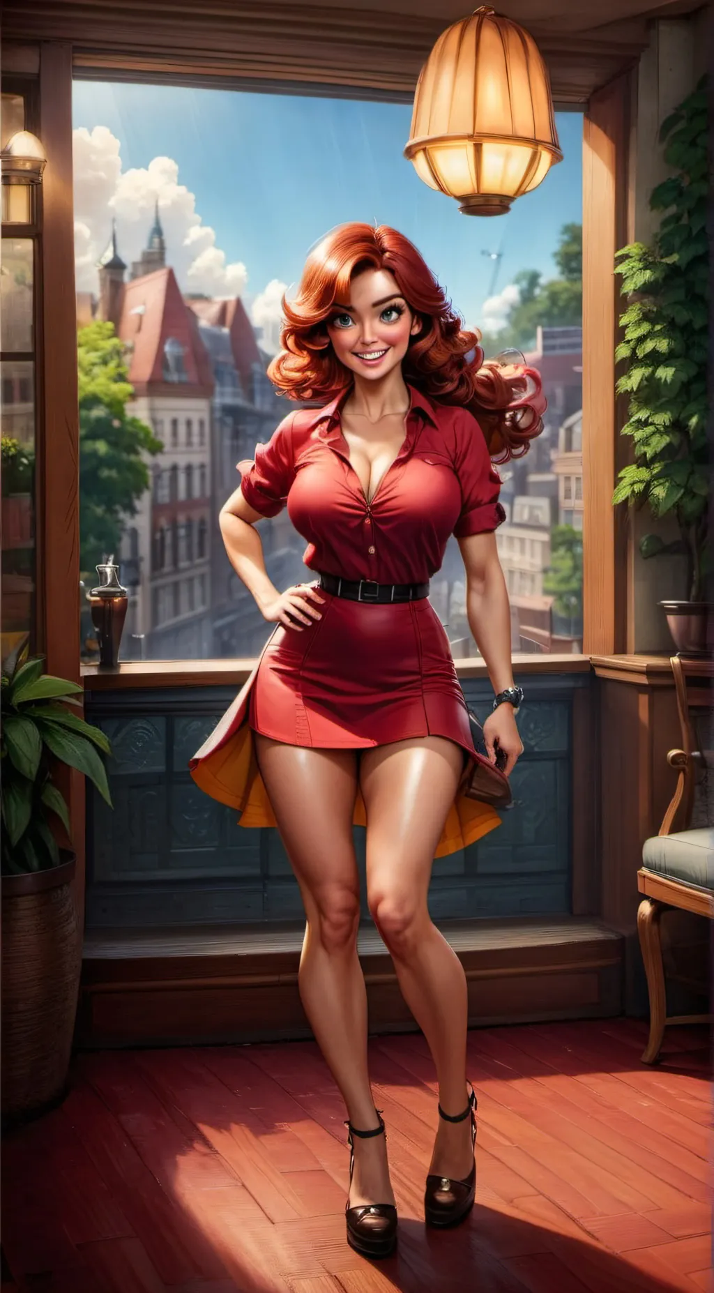 ai character: That Girl background