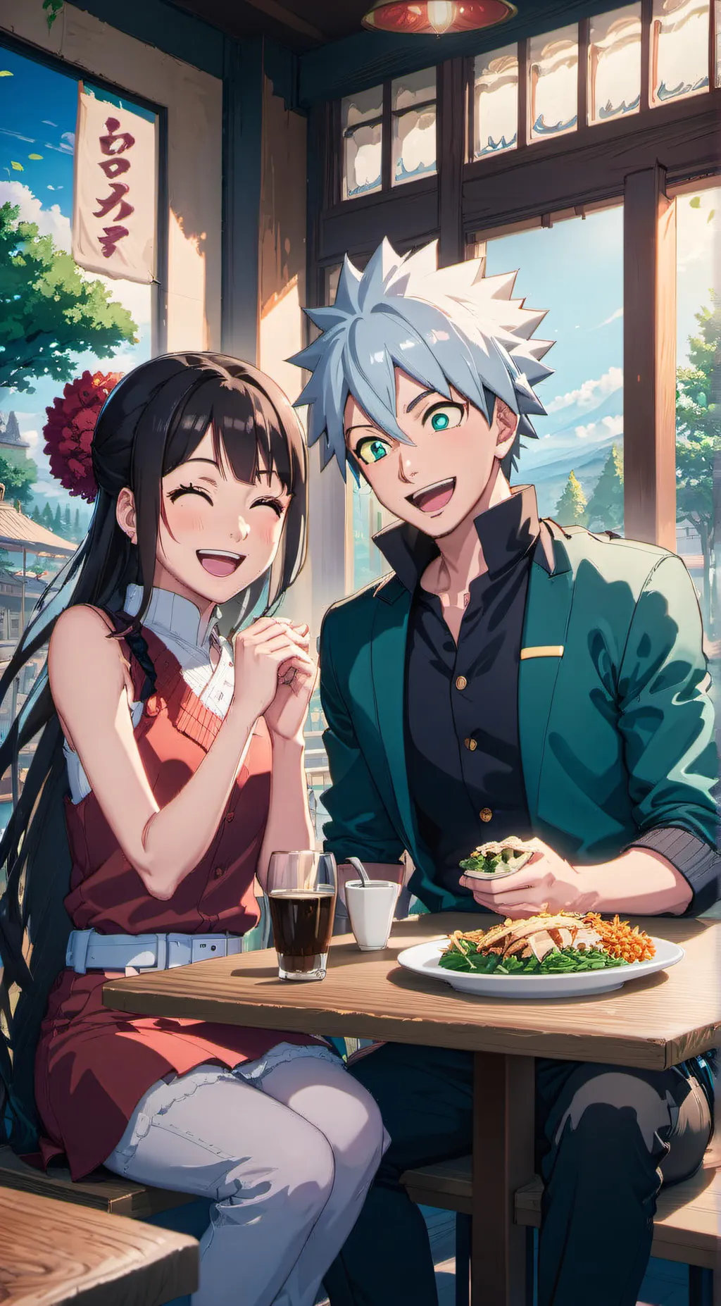 ai character: kim or Alex background