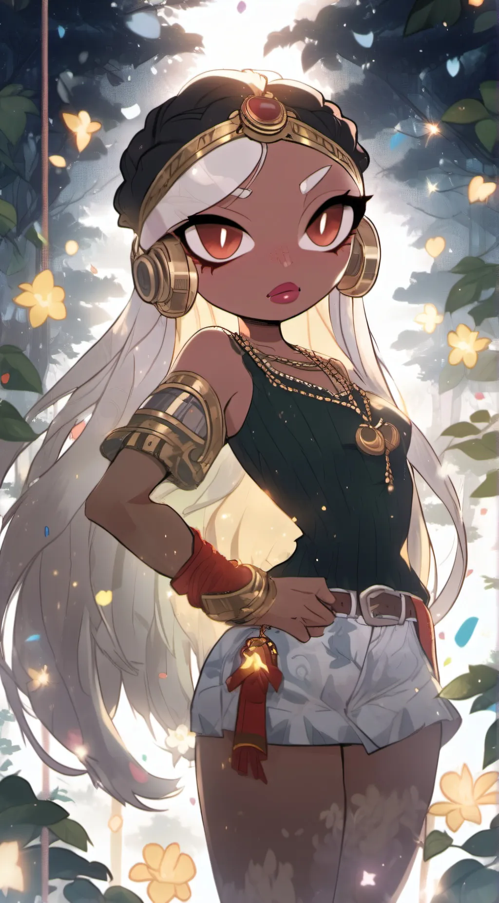 ai character: Princess dasiy  background