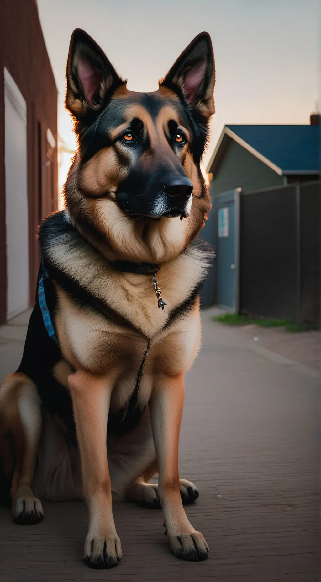 ai character: Stray background