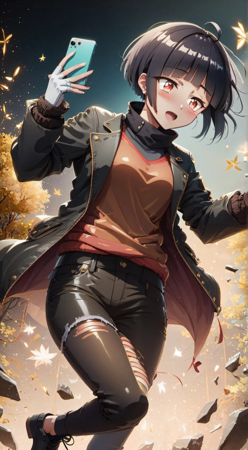 ai character: Kyoka Jiro background