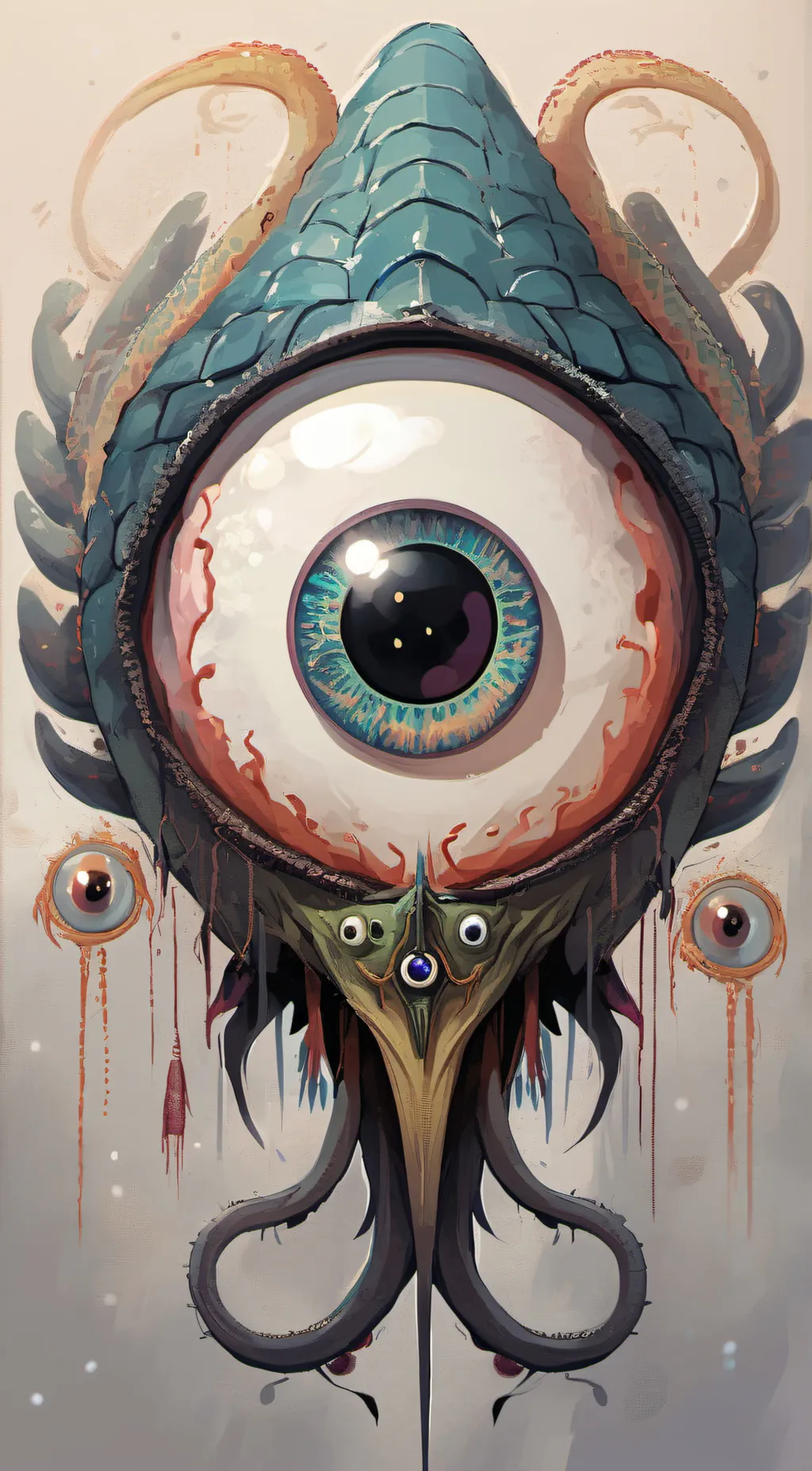 ai character: uthulio infinity  background