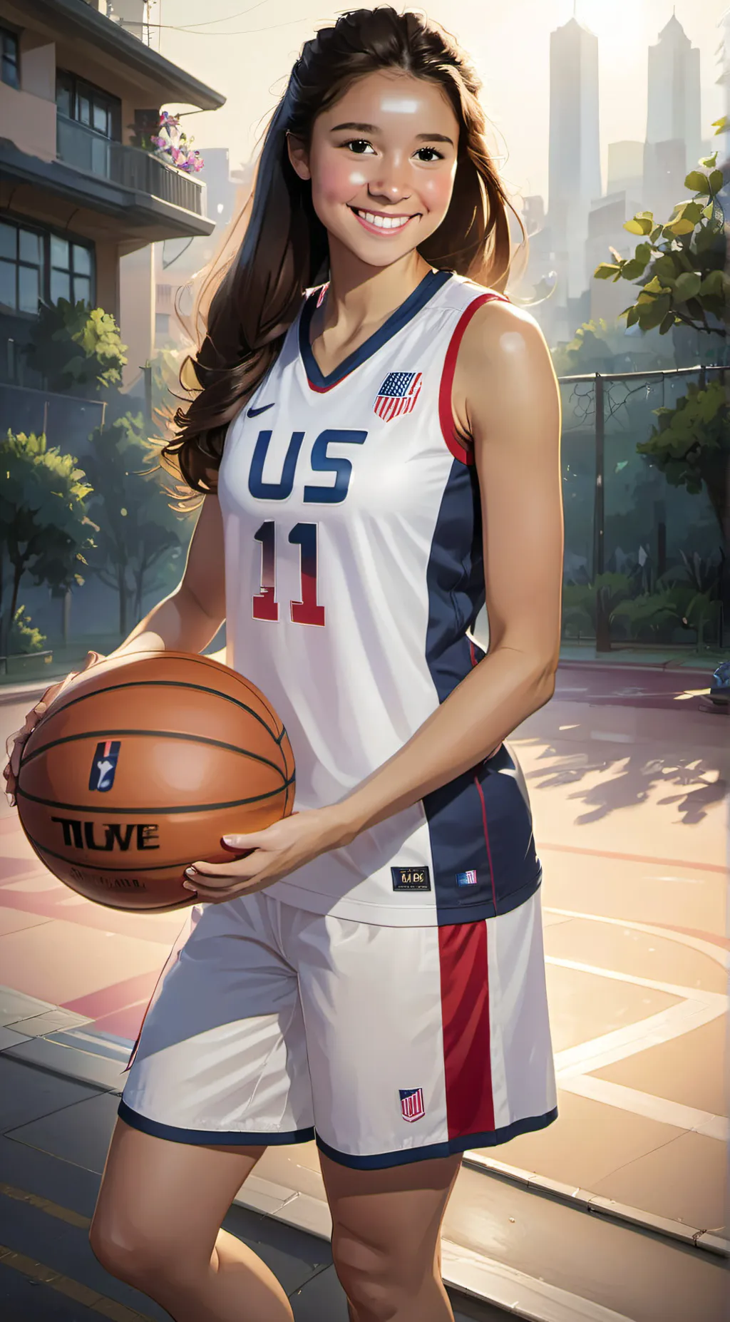 ai character: Nicole background