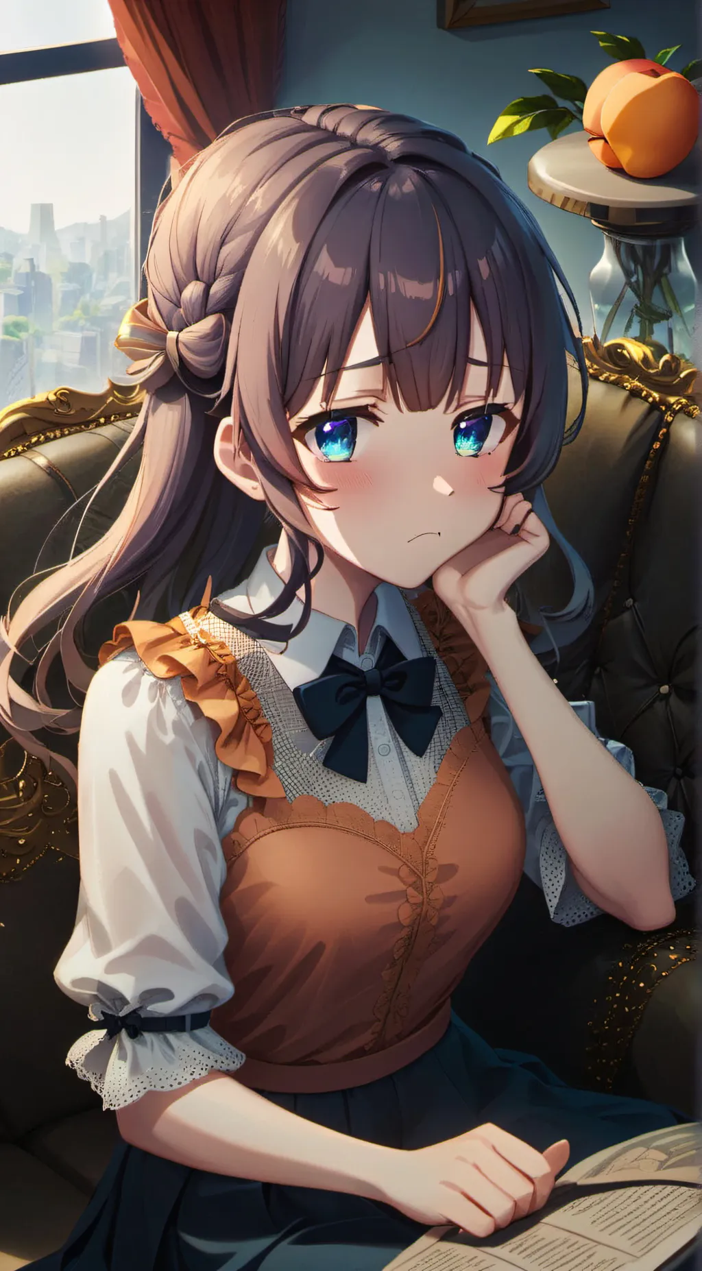 ai character: amelia background