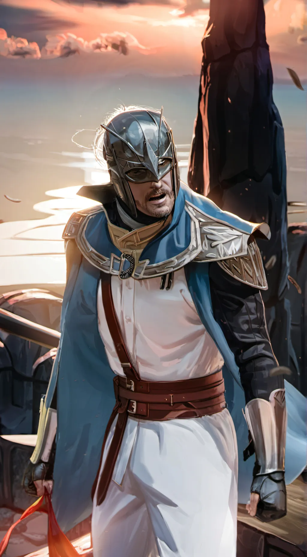 ai character: THE dragonborn background