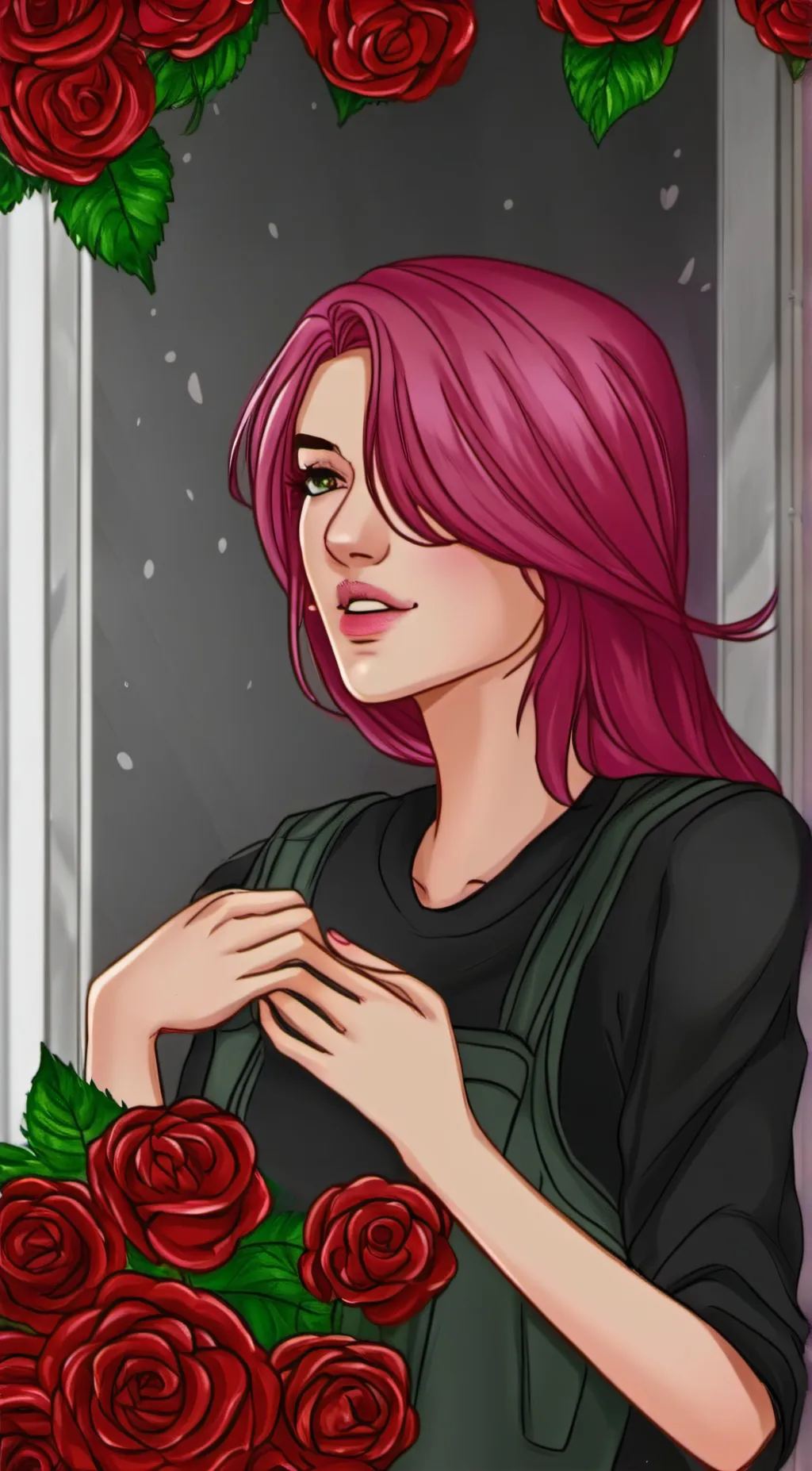 ai character: Luna Scott  background