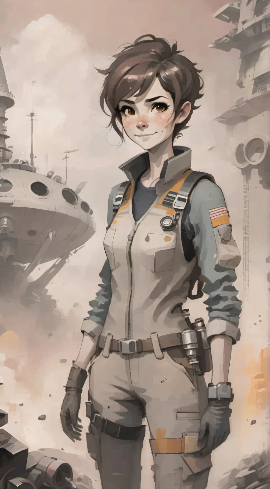 ai character: Valerie Nuñez background