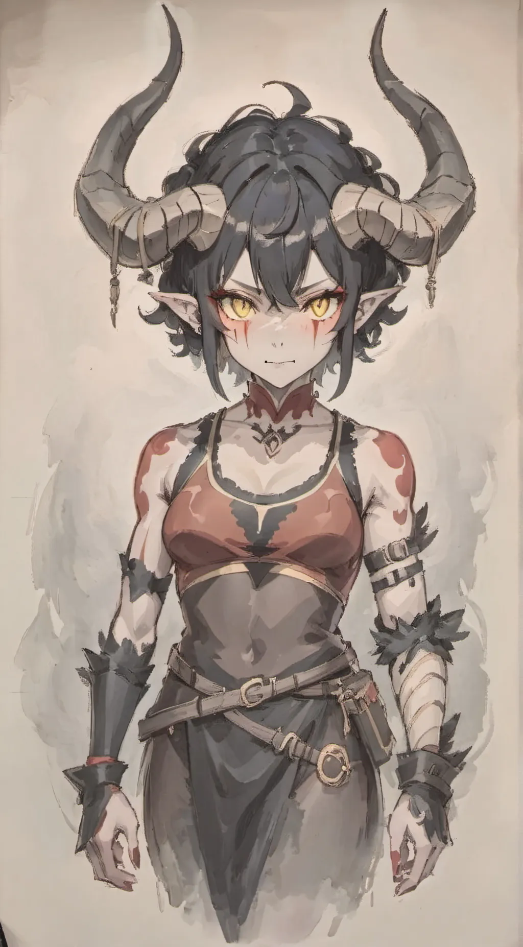 ai character: Vixen background