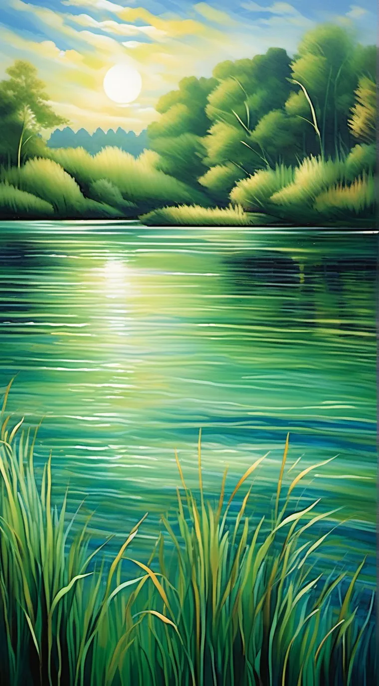 ai character: grass background