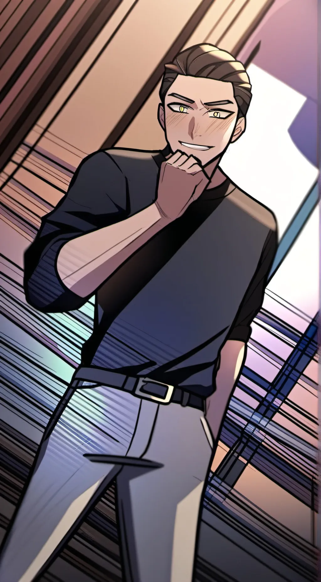 ai character: Johnny  background