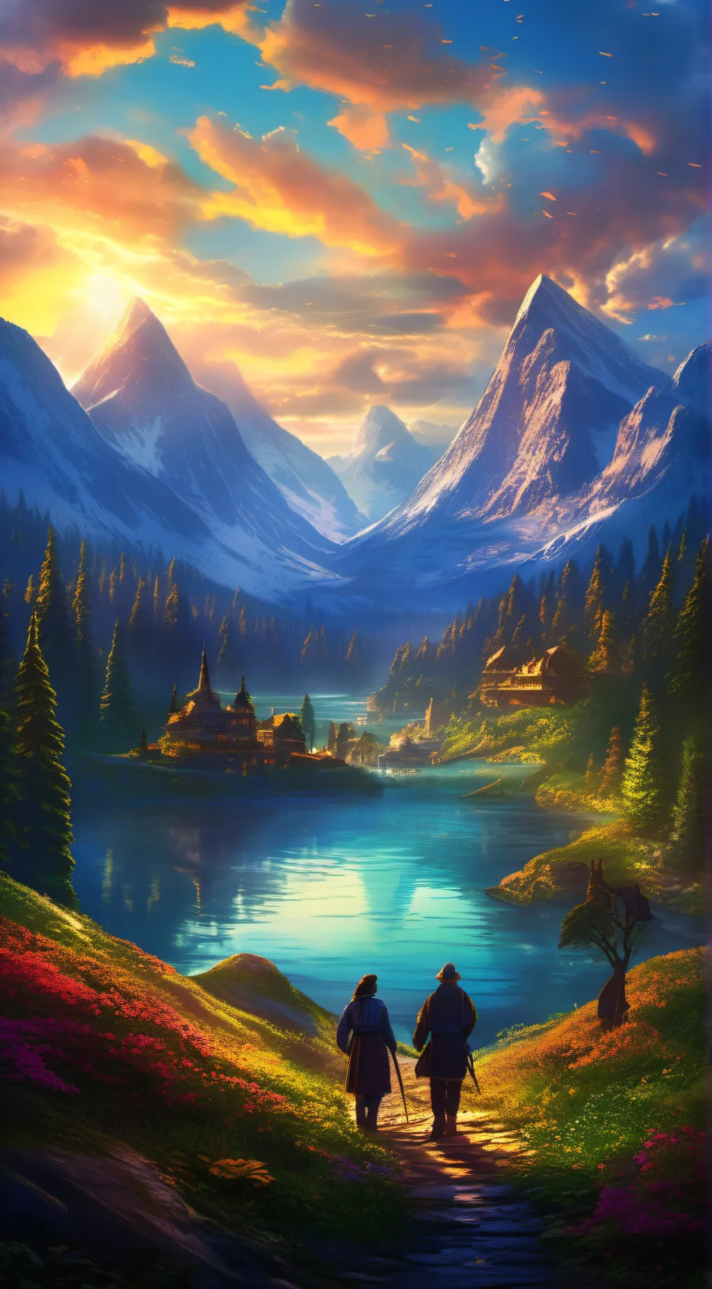 ai character: Emder background