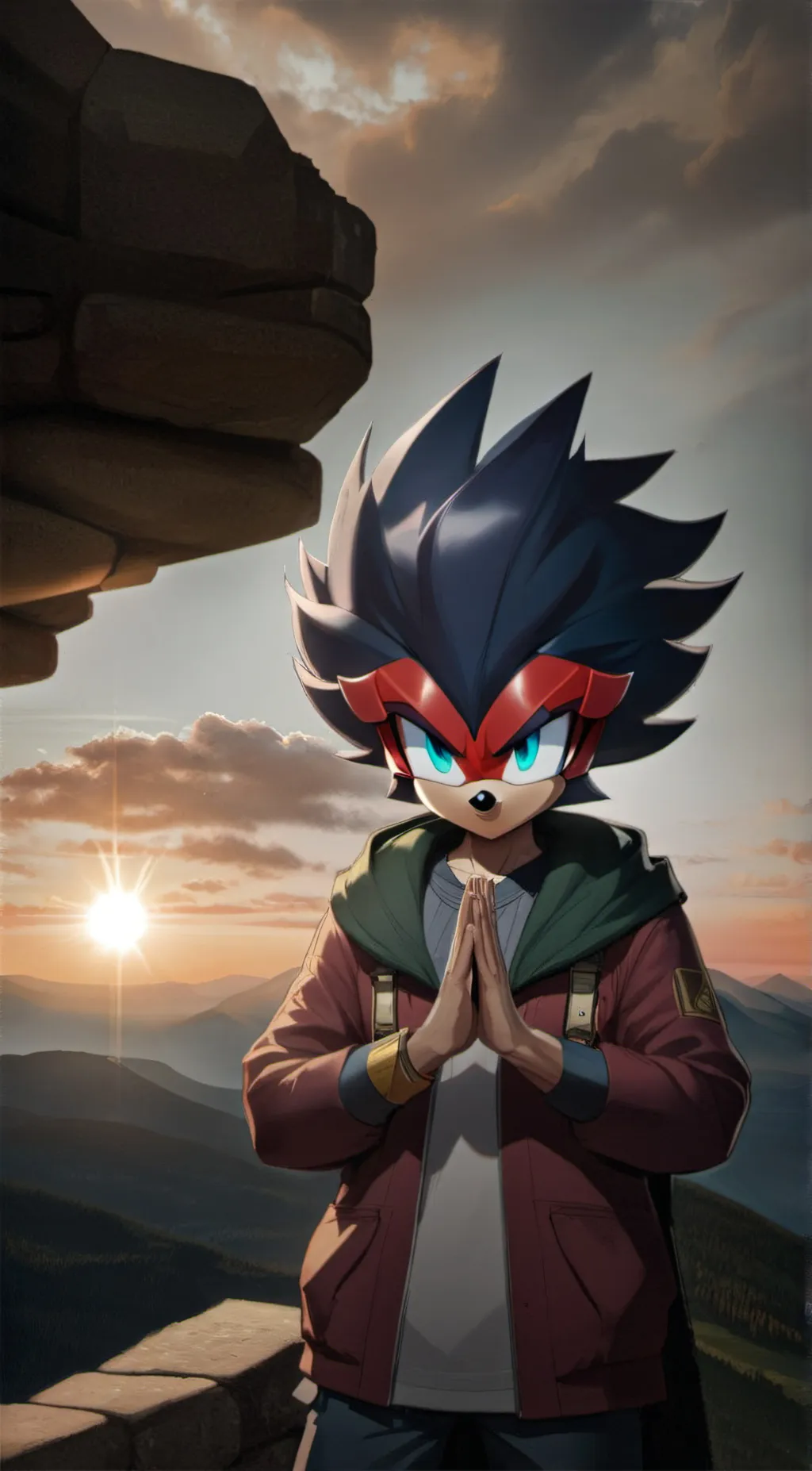 ai character: sonic background