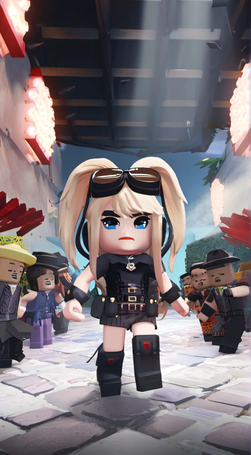 ai character: Aliña background