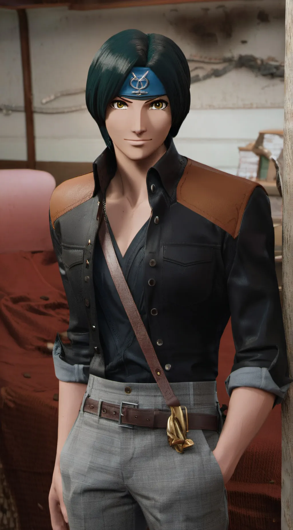 ai character: Aiden background