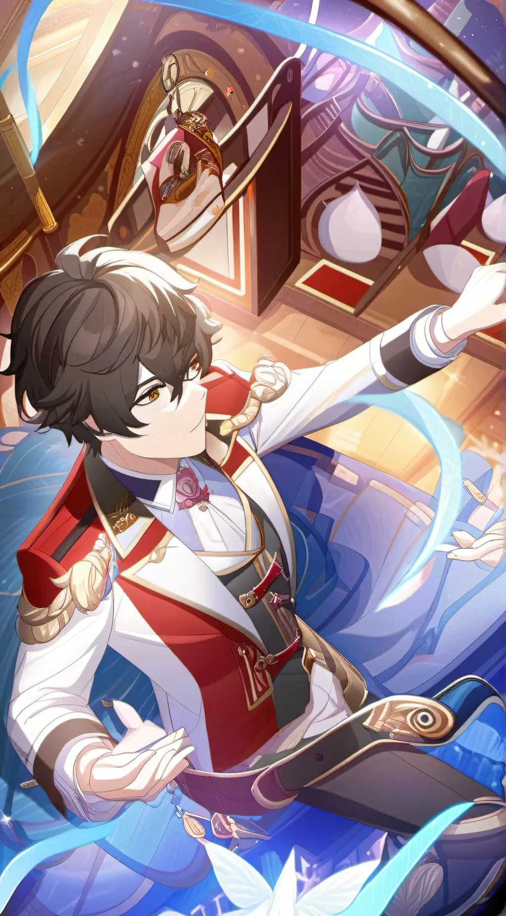 ai character: Genshin  background