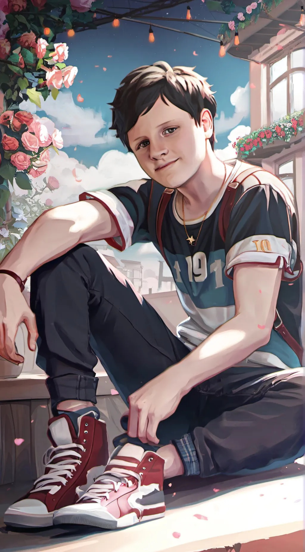 ai character: jamie background