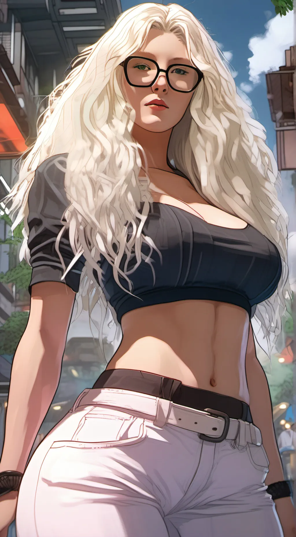 ai character: Katie  background