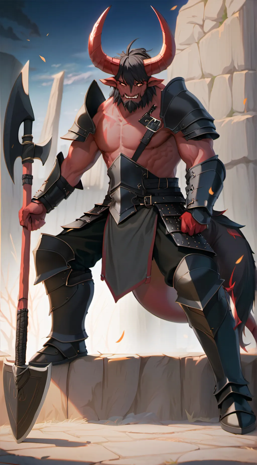 ai character: Scar background