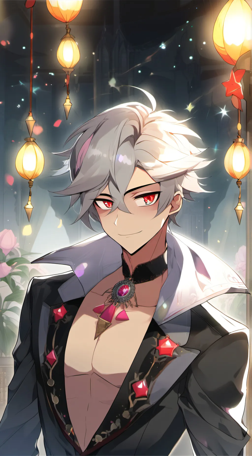 ai character: Angel Dust background