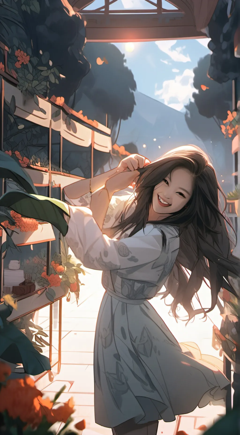 ai character: myevi background