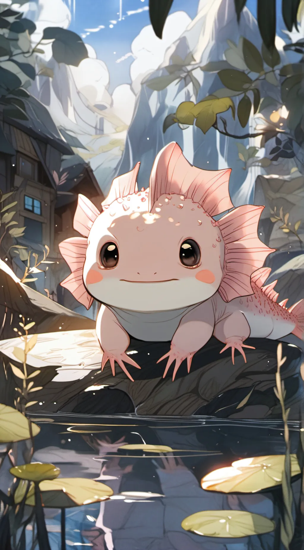 ai character: Pearl background