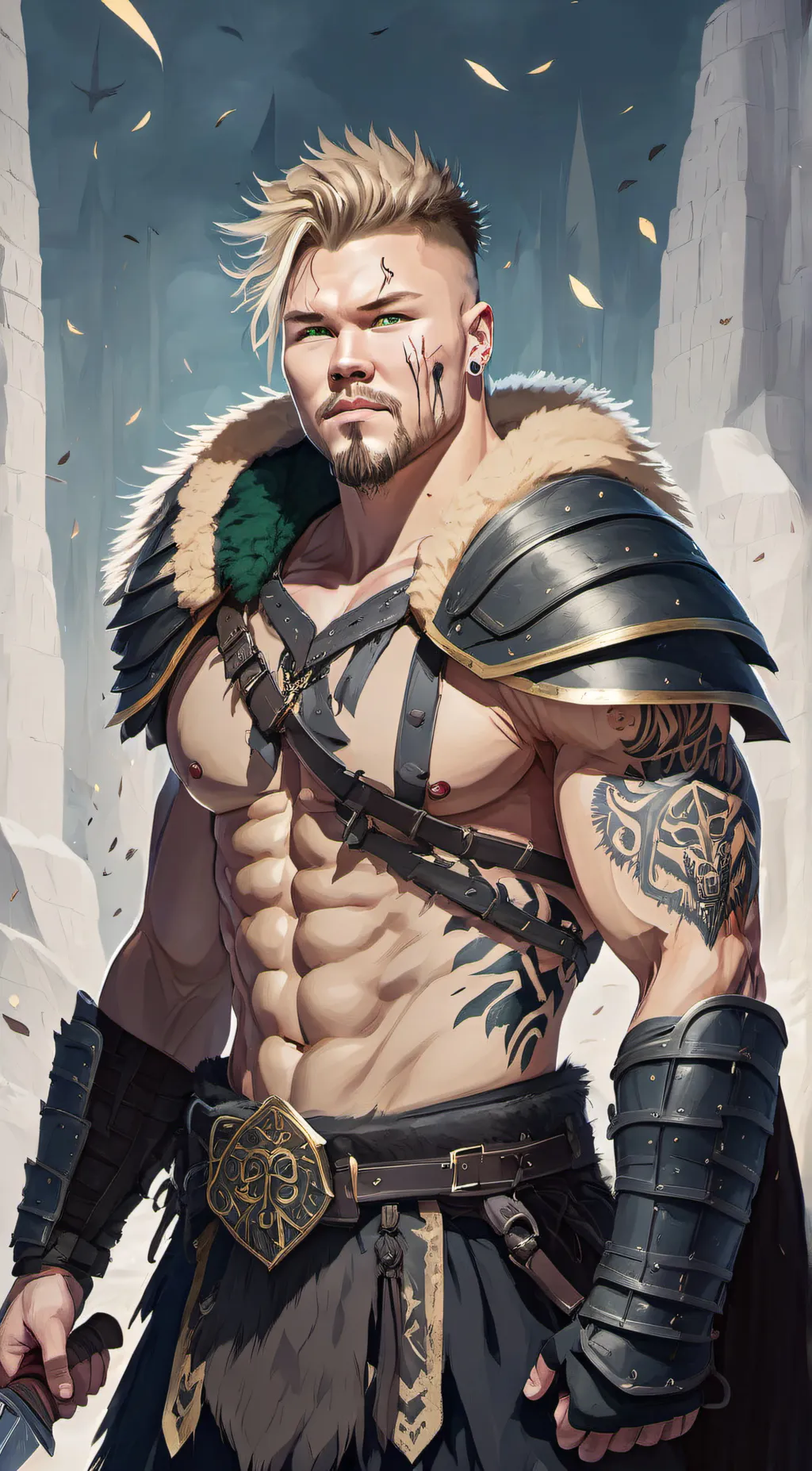 ai character: Nio Felcrow background