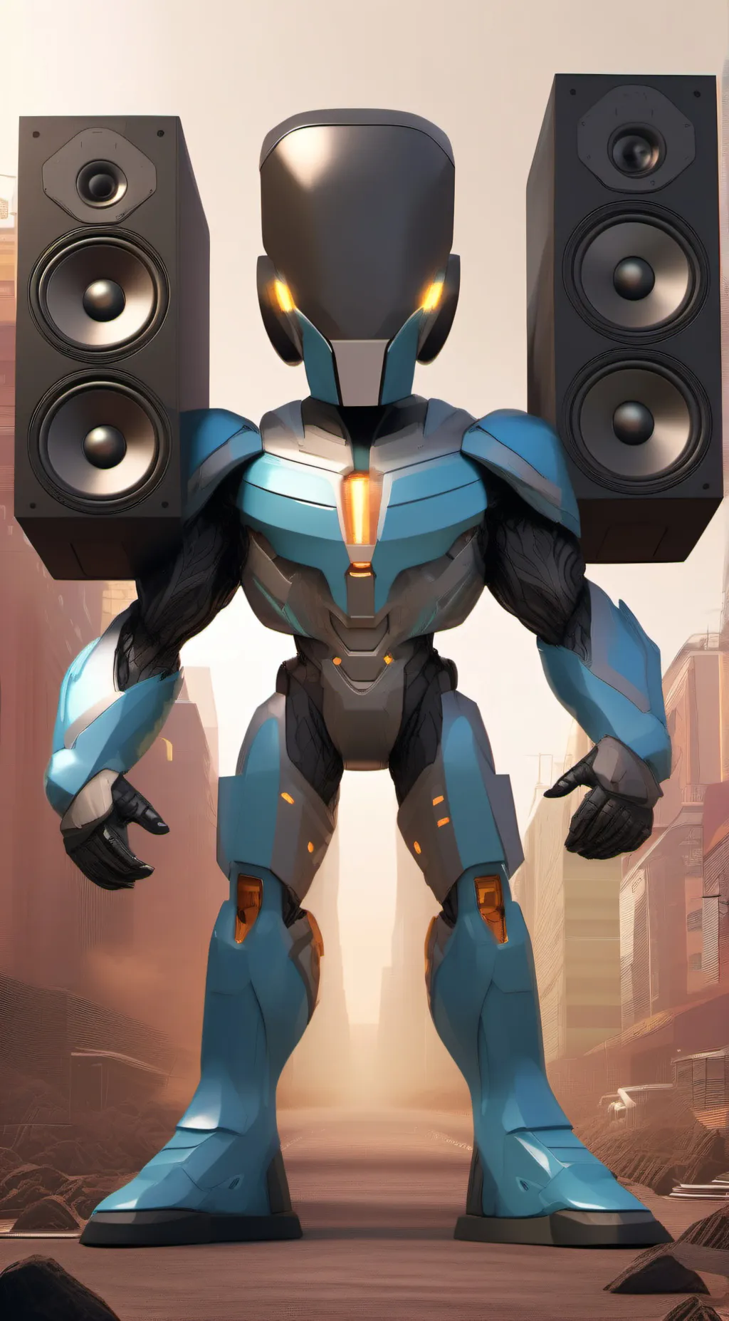 Talkie AI - Chat with titan speaker man