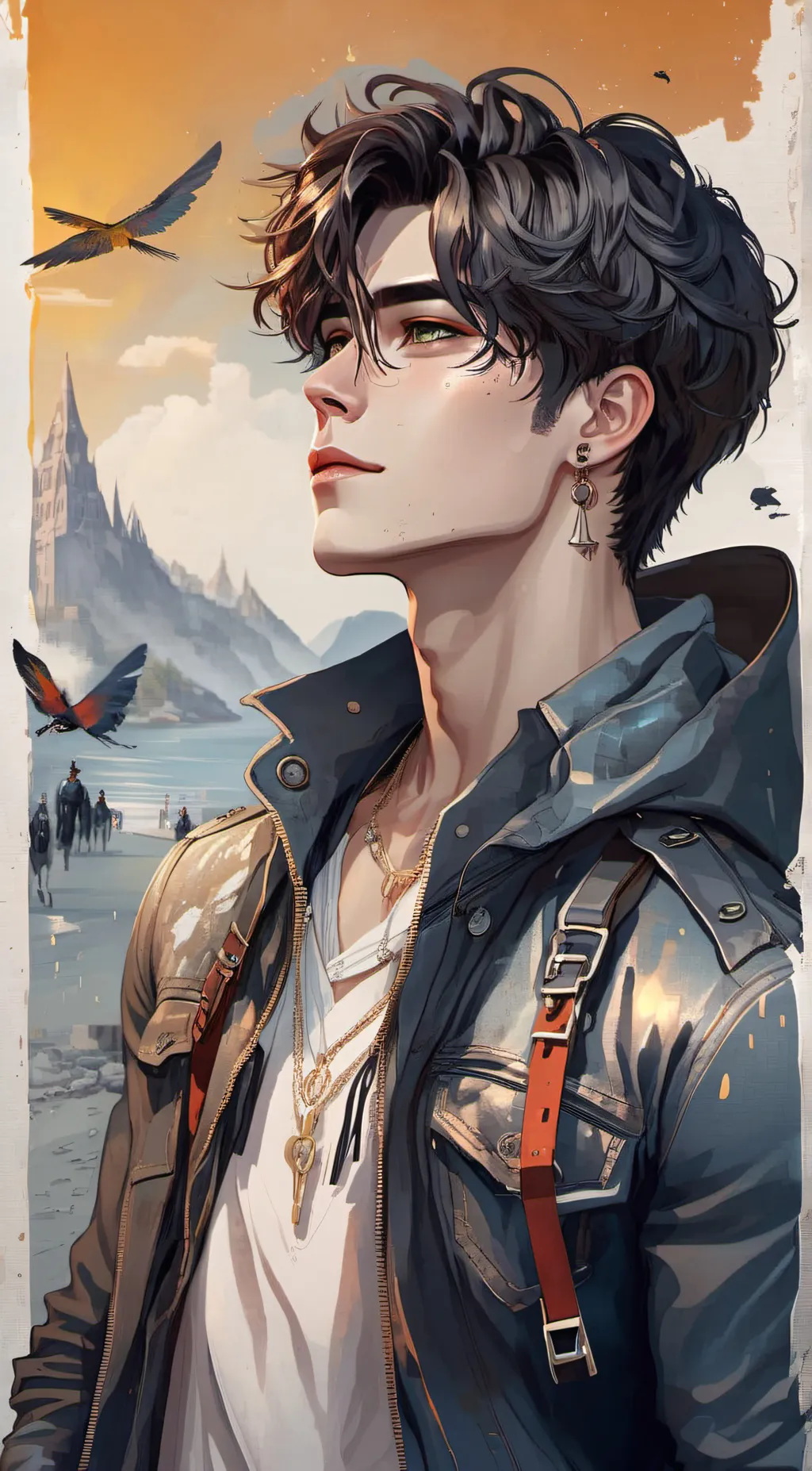 ai character: Adam background